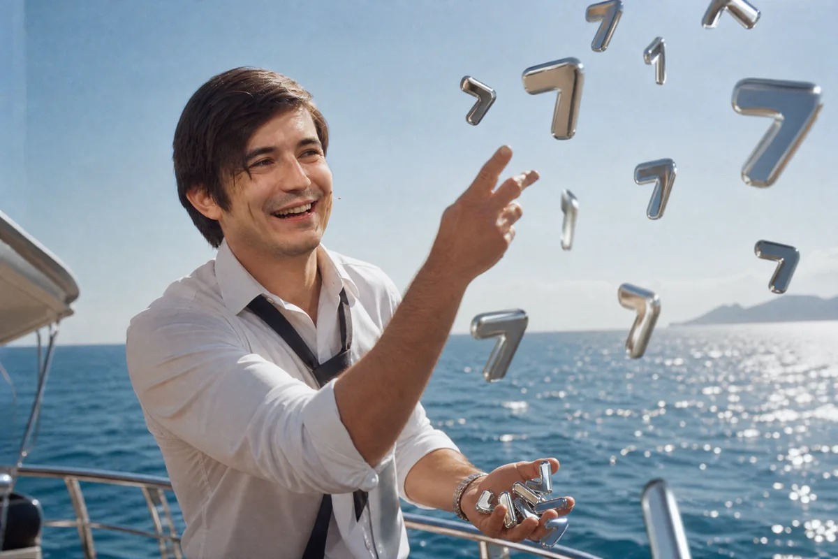 Wolf of Wall Street meme. Throwing chrome 7s off a yacht.